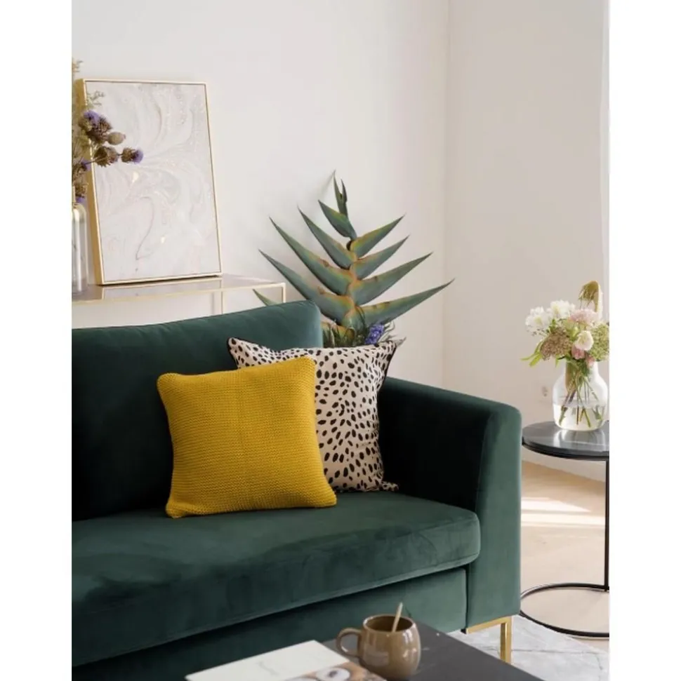 Copricuscino Tessuto A Maglia In Cotone Organico Adalyn