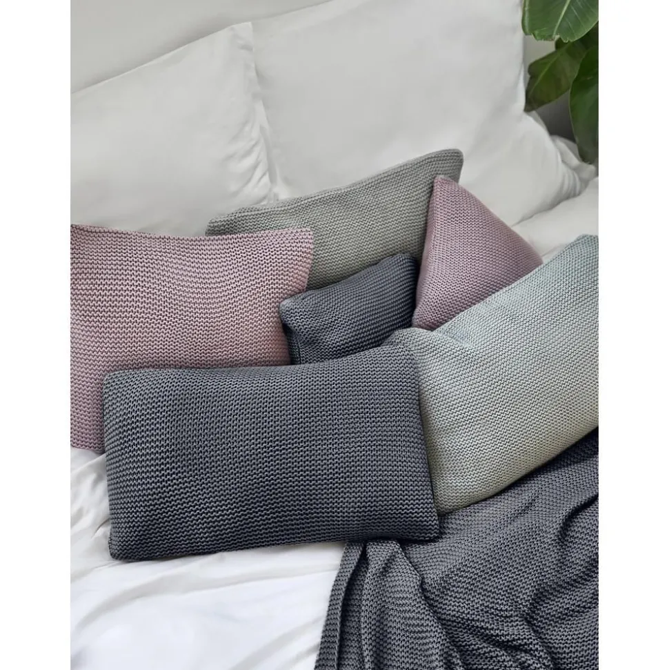 Copricuscino Tessuto A Maglia In Cotone Organico Adalyn