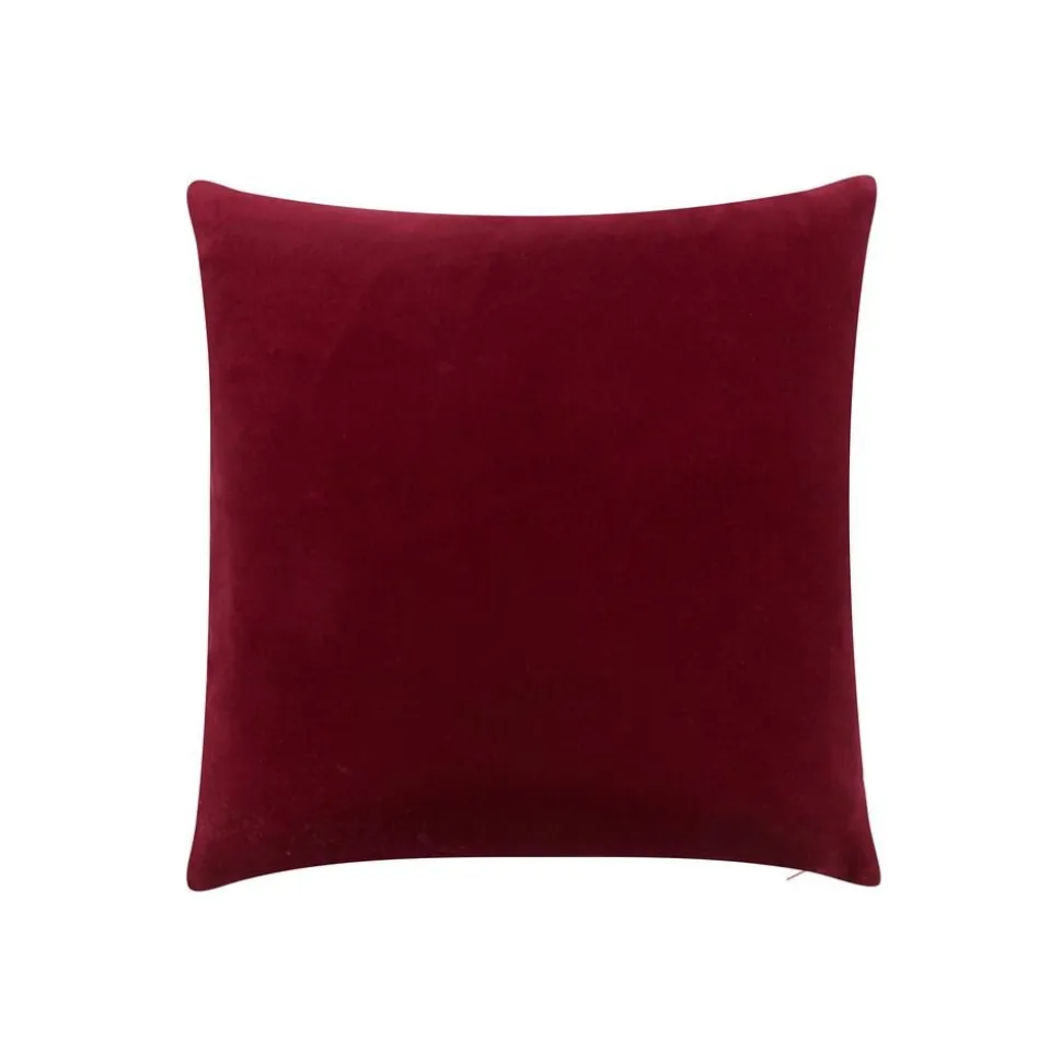 Copricuscino Vintage In Velluto Lucido Shiny