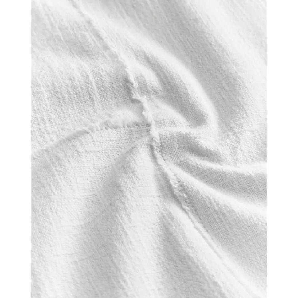 Copricusicno In Cotone Con Cuciture Decorative Terre