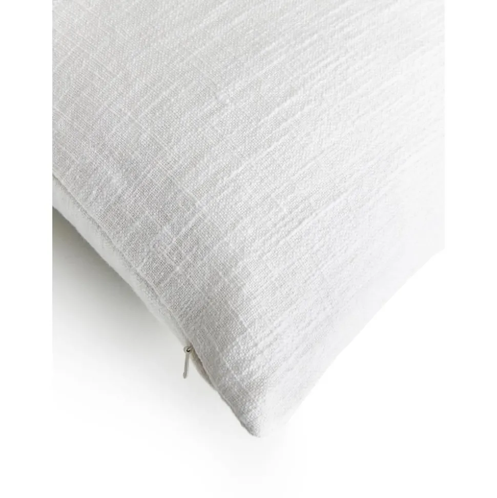 Copricusicno In Cotone Con Cuciture Decorative Terre