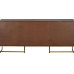 Credenza A Spina Di Pesce Con Ante E Finitura In Legno D'Acacia Class