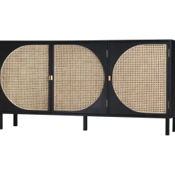 Credenza Fatta A Mano In Legno Sungkai Con Intreccio Viennese Lizzie