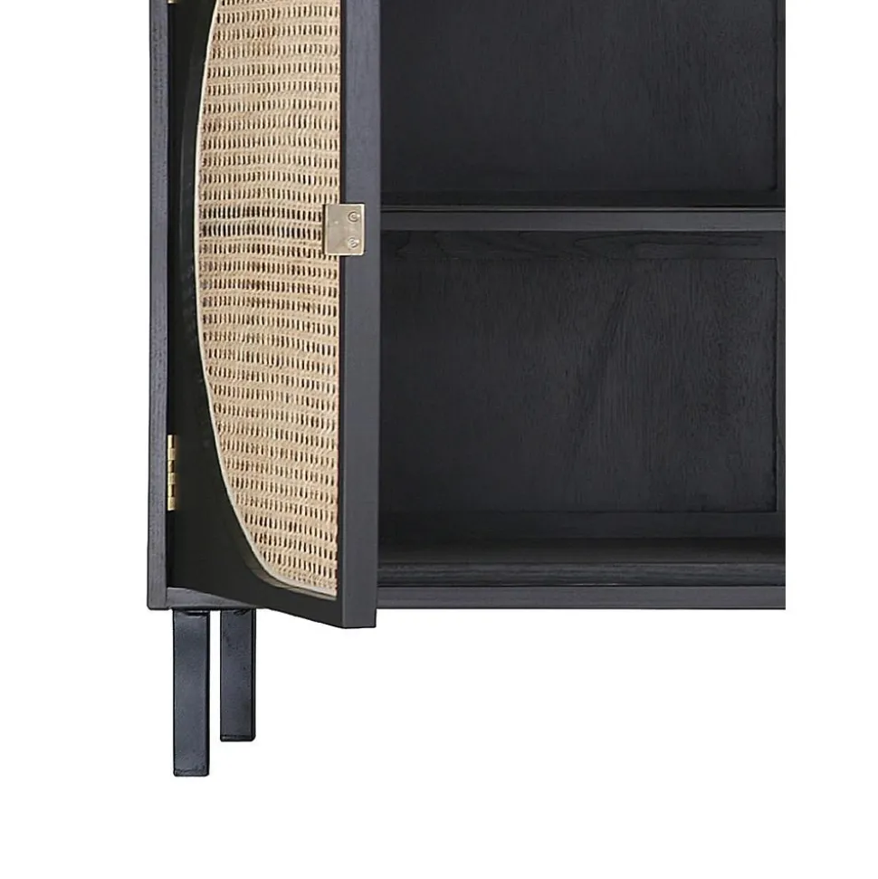 Credenza Fatta A Mano In Legno Sungkai Con Intreccio Viennese Lizzie