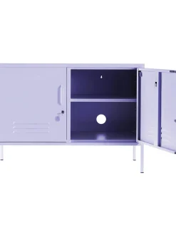 Credenza In Metallo Con Ante Mustard