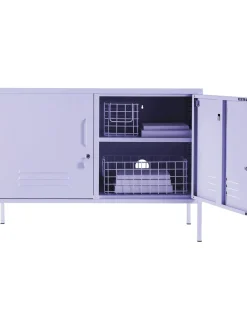 Credenza In Metallo Con Ante Mustard