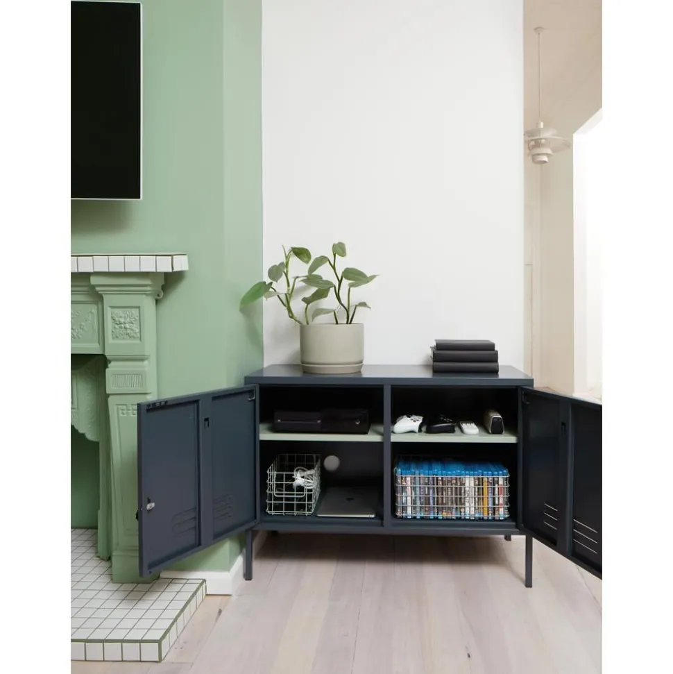 Credenza In Metallo Con Ante Midi