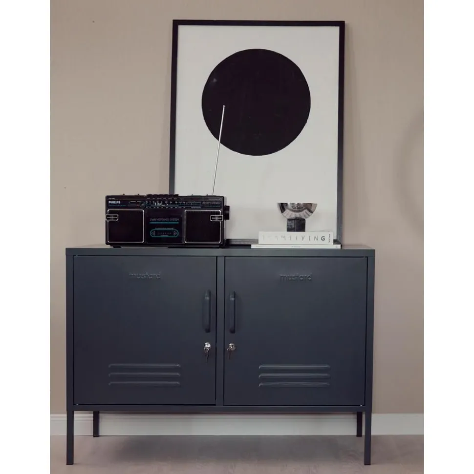 Credenza In Metallo Con Ante Midi