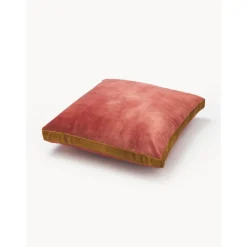 Cuscino A Forma Di Scatola In Velluto Con Bordo Laterale Tia