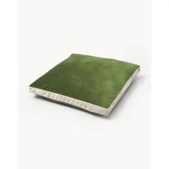 Cuscino A Forma Di Scatola In Velluto Con Bordino Tia