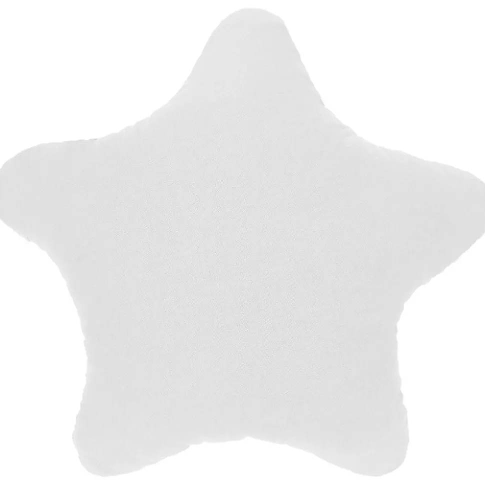 Cuscino A Maglia Grossa Bianca Sparkle