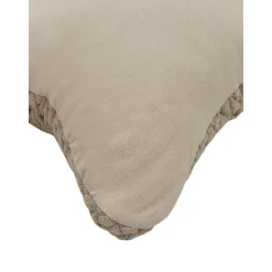 Cuscino A Maglia Grossa Color Beige Sparkle