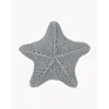 Cuscino A Maglia Grossa Color Grigio Chiaro Sparkle