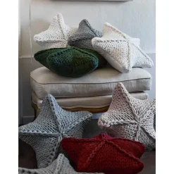 Cuscino A Maglia Grossa Sparkle