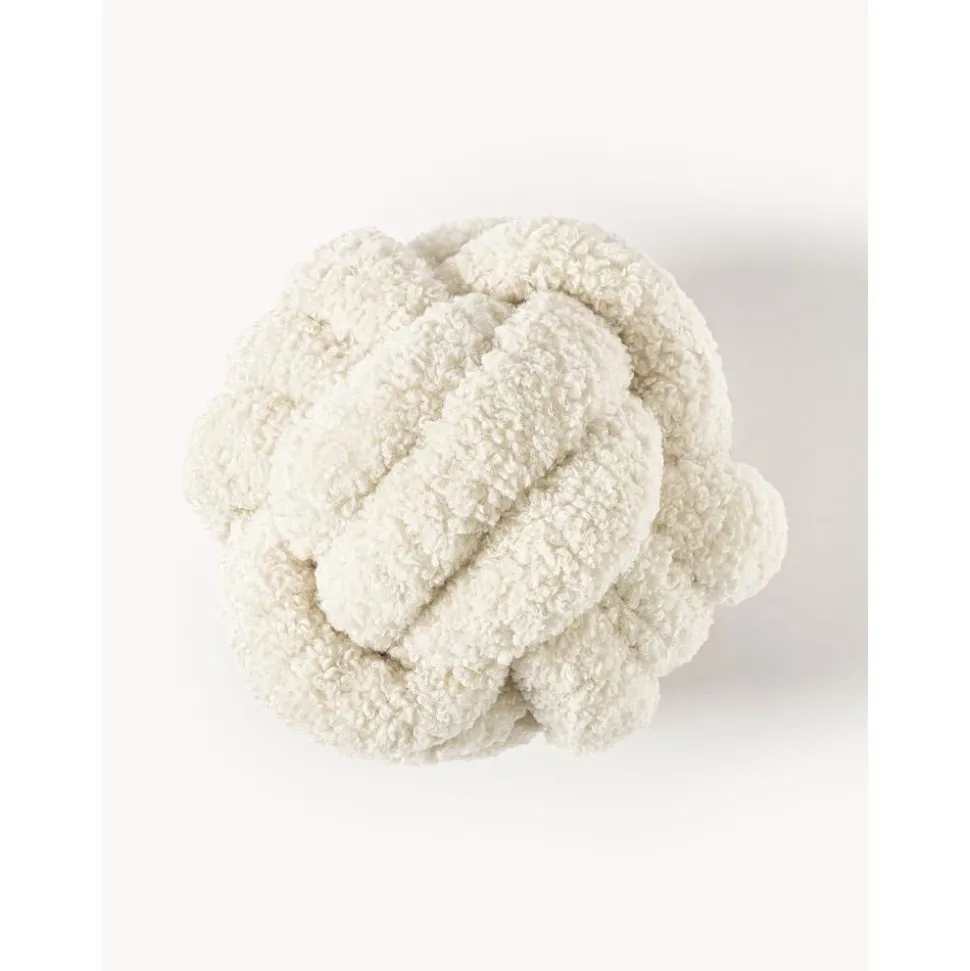 Cuscino Annodato In Tessuto Teddy Twist