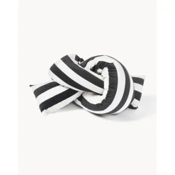 Cuscino Decorativo Imbottito In Velluto A Righe Knot