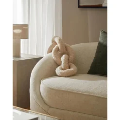 Cuscino In Teddy Chain