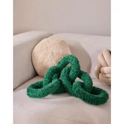 Cuscino In Teddy Chain