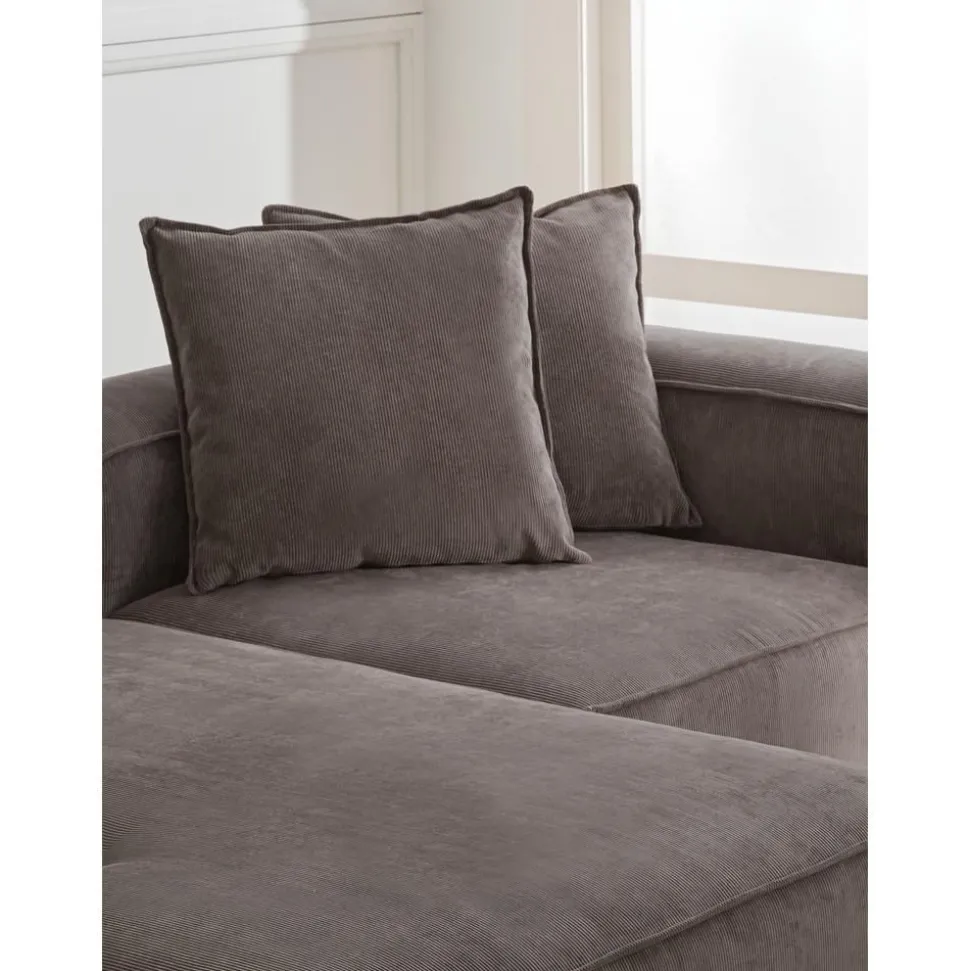 Cuscino Per Divano Velluto A Coste Lennon