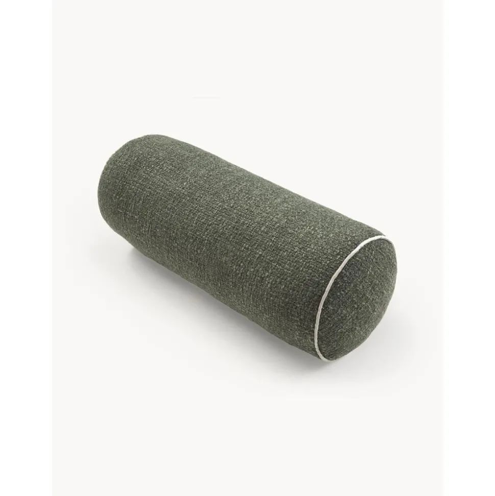 Cuscino Rullo In Boucle Con Bordino Aya
