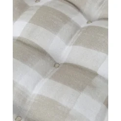 Cuscino Sedia In Cotone A Quadretti Milene