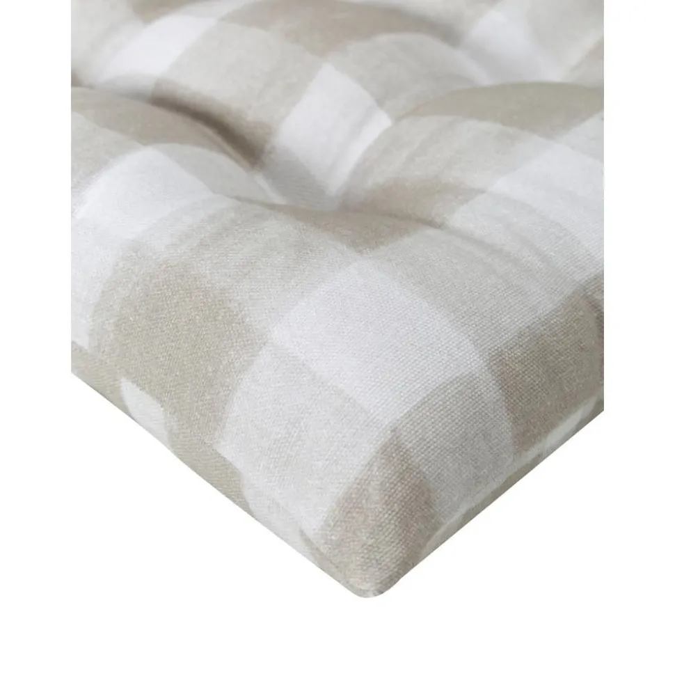 Cuscino Sedia In Cotone A Quadretti Milene