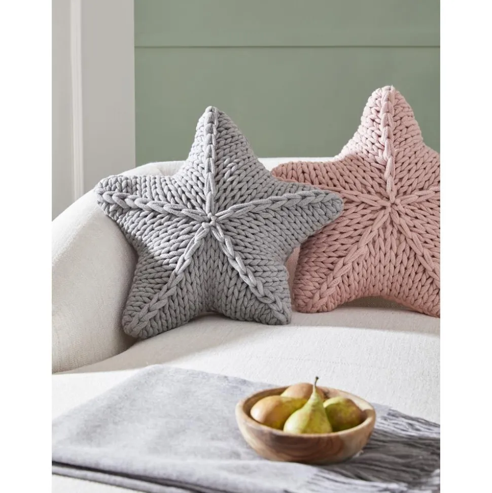 Cuscino Tesuto A Maglia Grossa Sparkle