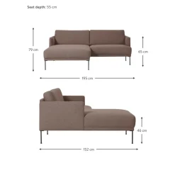 Divanetto Angolare Fluente