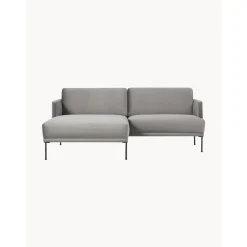 Divanetto Angolare In Velluto Fluente