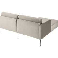 Divanetto Angolare In Velluto Fluente