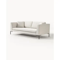 Divano 3 Posti Con Piedini In Metallo Emma