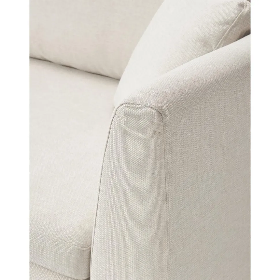 Divano 3 Posti Con Piedini In Metallo Emma