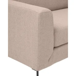 Divano 3 Posti Con Piedini In Metallo Cucita