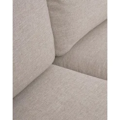 Divano 3 Posti Con Piedini In Metallo Cucita