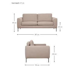 Divano 2 Posti Cucita