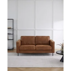 Divano 2 Posti In Pelle Riciclata Hunter