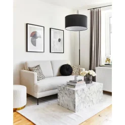 Divano 2 Posti In Teddy Fluente