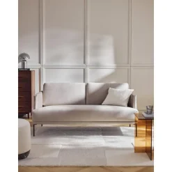 Divano 2 Posti In Velluto Fluente