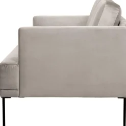 Divano 2 Posti In Velluto Fluente