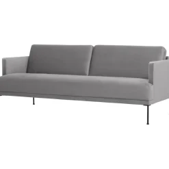 Divano 3 Posti In Velluto Fluente