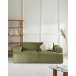 Divano 2 Posti In Velluto A Coste Melva