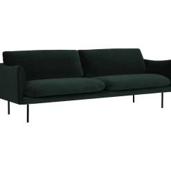 Divano 3 Posti In Velluto Moby