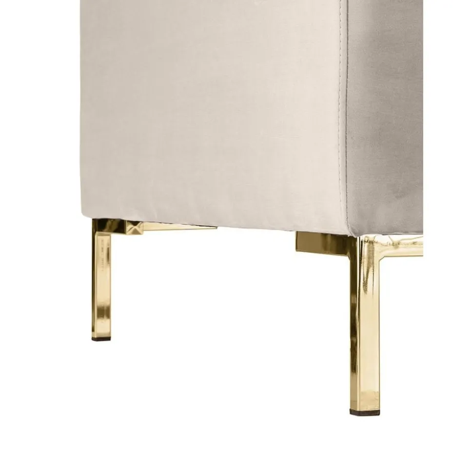 Divano 3 Posti In Velluto Luna