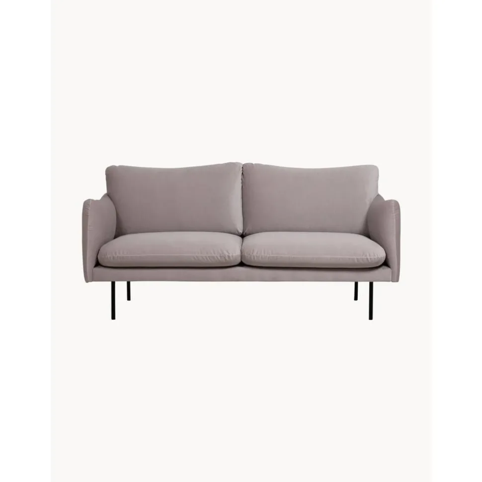 Divano 2 Posti In Velluto Moby