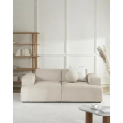 Divano 2 Posti In Velluto A Coste Melva