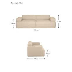 Divano 3 Posti Melva