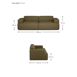 Divano 3 Posti Melva