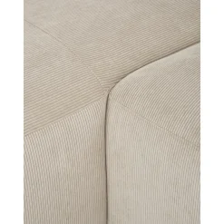 Divano Angolare 4 Posti In Velluto A Coste Melva