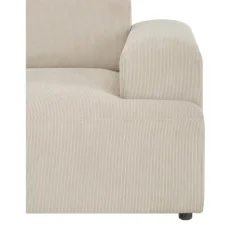 Divano Angolare 4 Posti In Velluto A Coste Melva