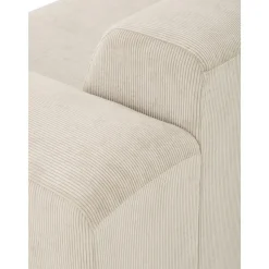 Divano Angolare 4 Posti In Velluto A Coste Melva